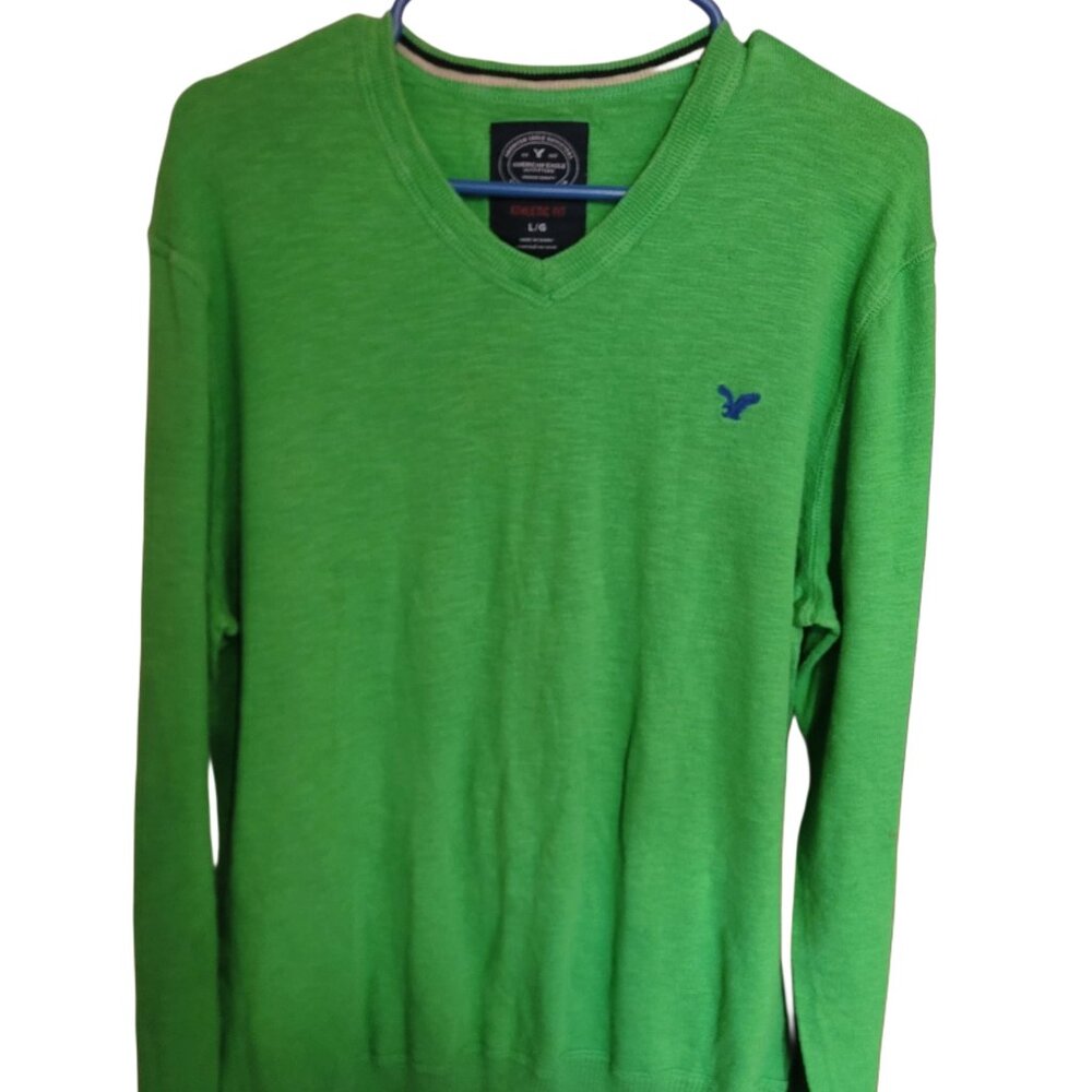 V-Neck AE Knit Sweater